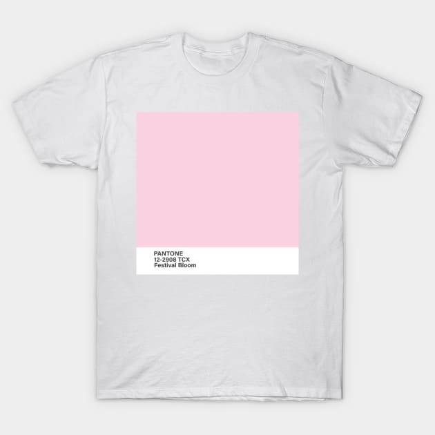 pantone 12-2908 TCX Festival Bloom - Pantone Color - T-Shirt